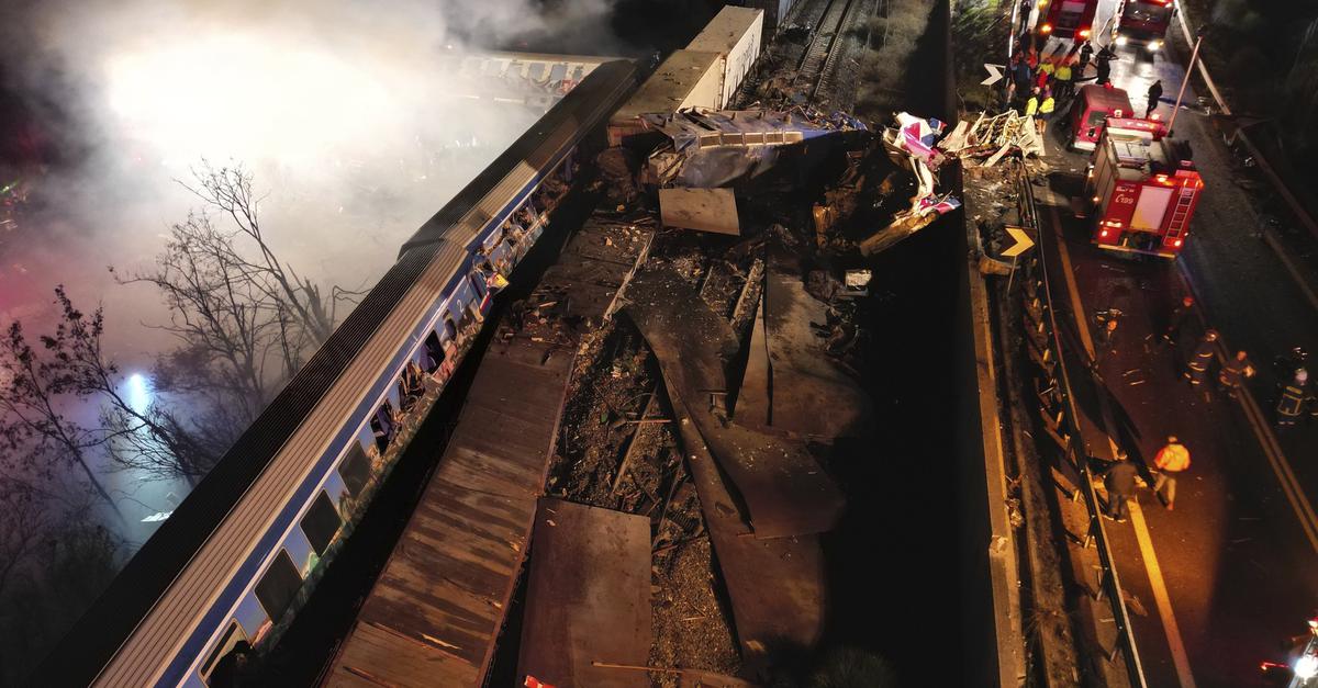 Mindestens 35 Tote Bei Zugunglück In Griechenland